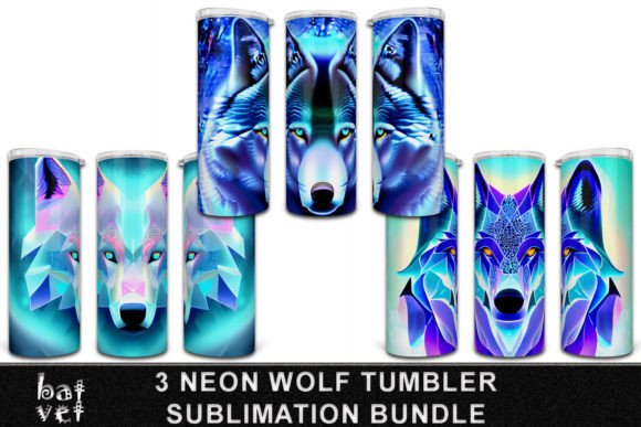 Download Wolf Tumbler PNG Bundle Sublimation PNG - Premium Bundle